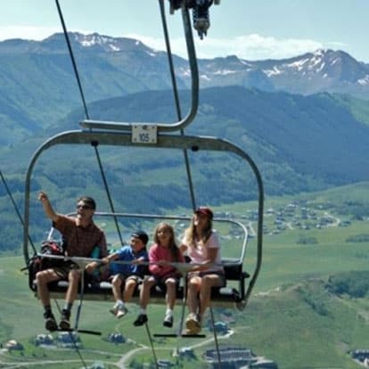 Crested Butte Summer Chairlift Ride