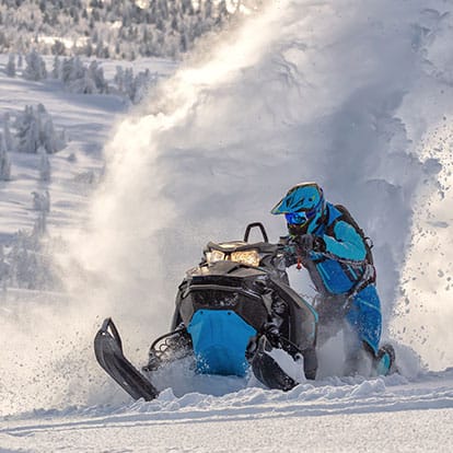 Snowmobiling in the Backcountry
